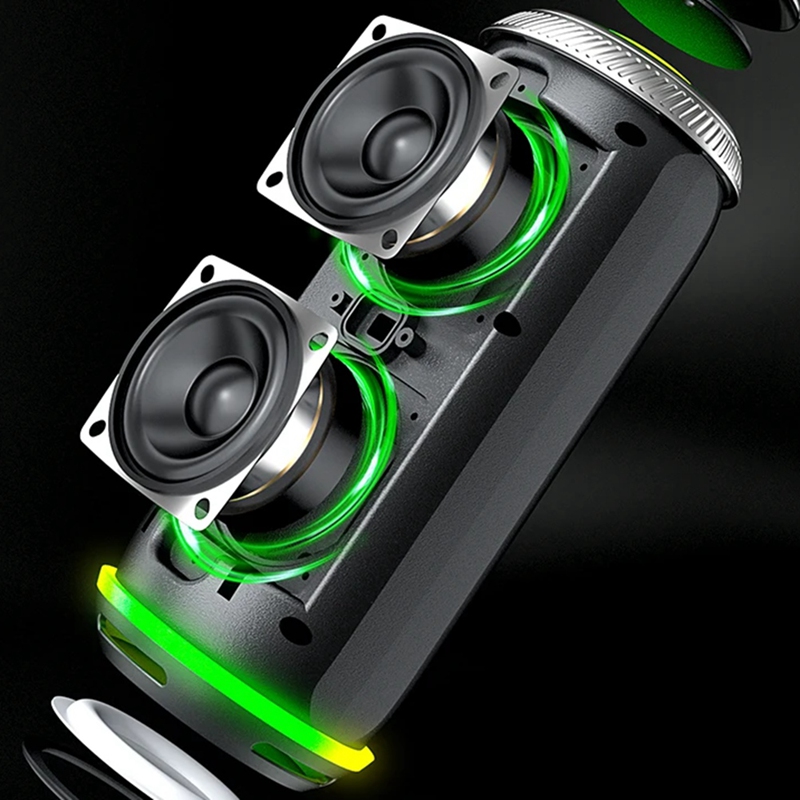 Outdoor Lighting Wireless - 360-stereo draadloze Bluetooth-luidspreker, waterdichte luidspreker met