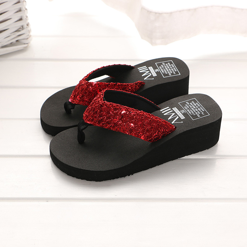Outdoor Lighting For Your House - Zomer Pailletten Slippers Vrouwen Sandalen Schoenen