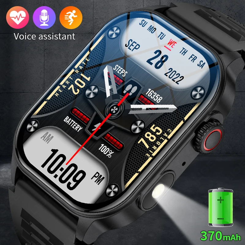 Outdoor Lighting Track - LIGE 2026 Outdoor Smartwatch voor heren,