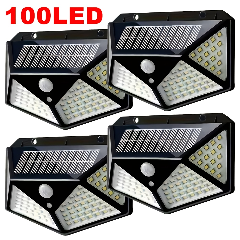 Outdoor Lighting Waterproof - 100LED buitenlamp op zonne-energie, buitenlamp met