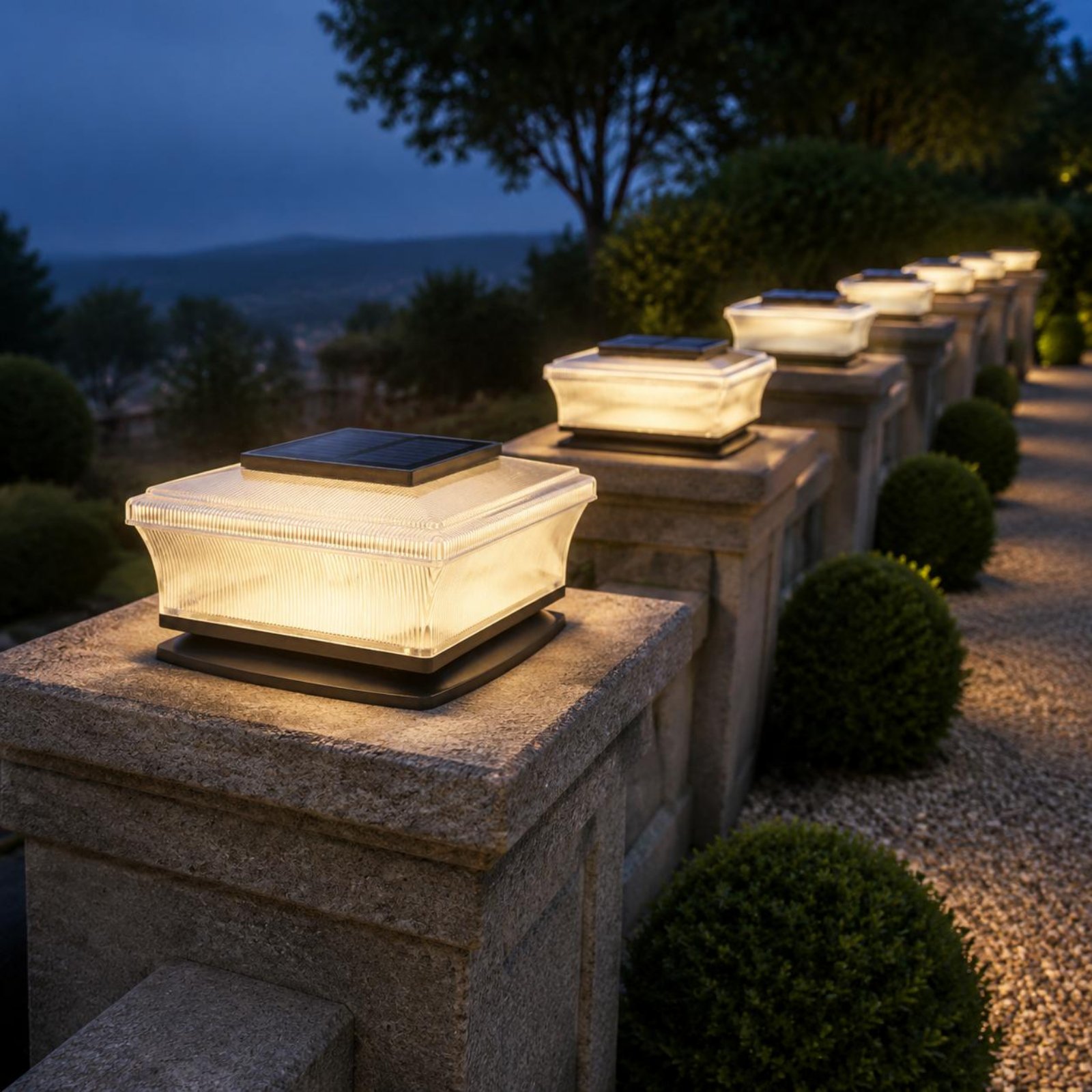 Solar Post Cap Light Draadloos - Outdoor Lighting Wireless recensie en prijs