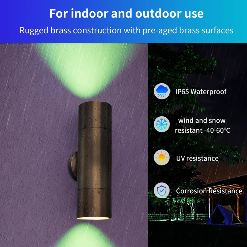 Duurzame messing buiten LED wa - Outdoor Lighting Pathway recensie en prijs
