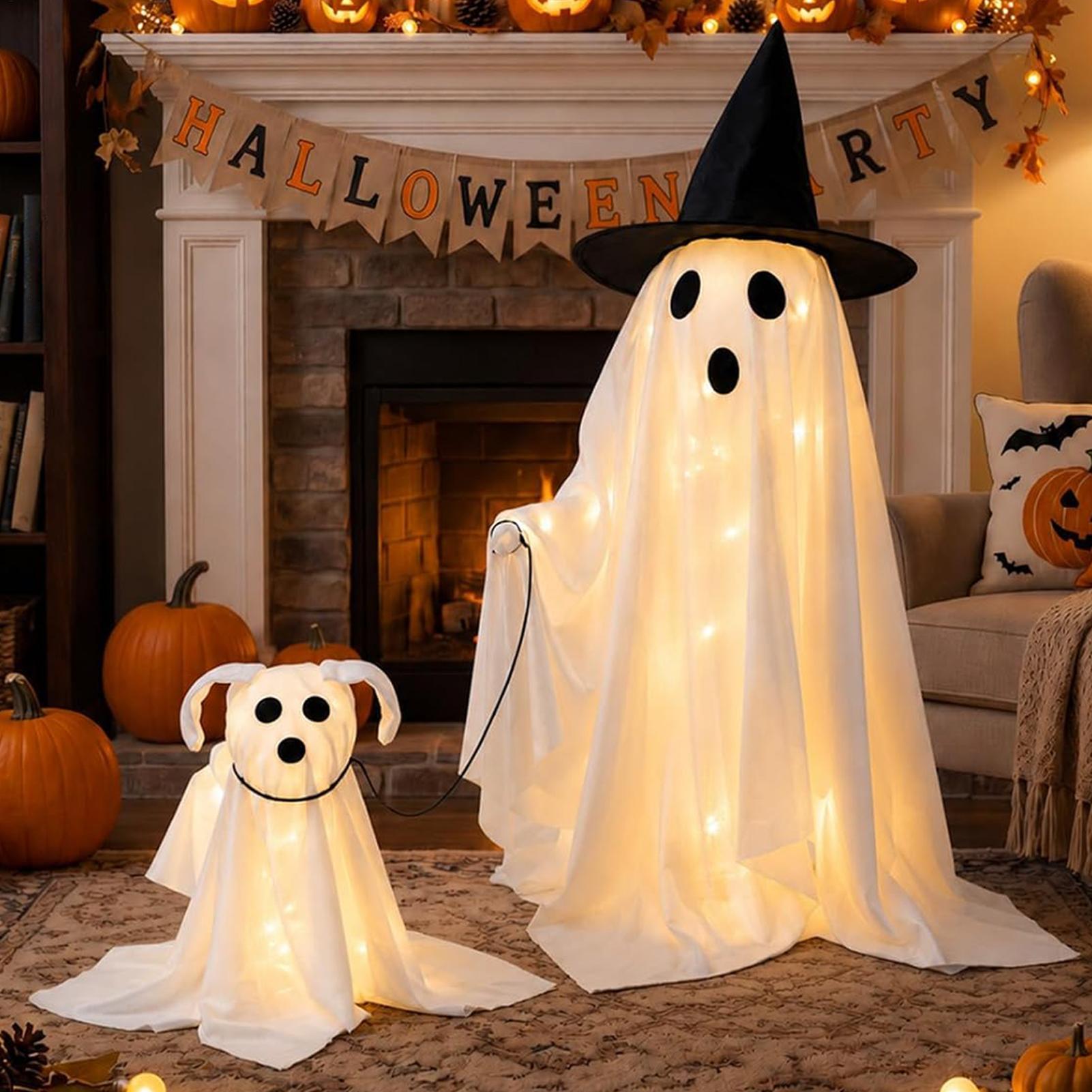 LED-verlichte spookhondenset m - Outdoor Lighting Effects recensie en prijs
