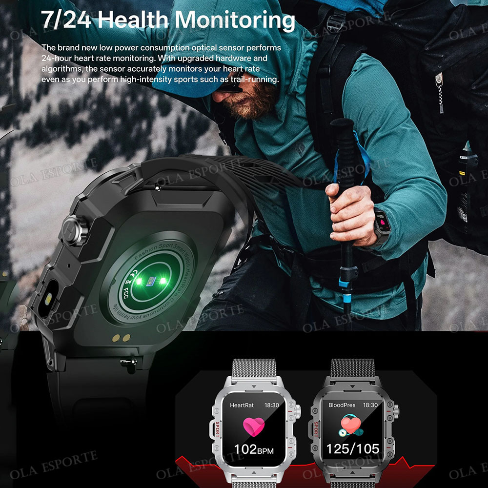 Militair Outdoor Smartwatch vo - Outdoor Lighting Track recensie en prijs