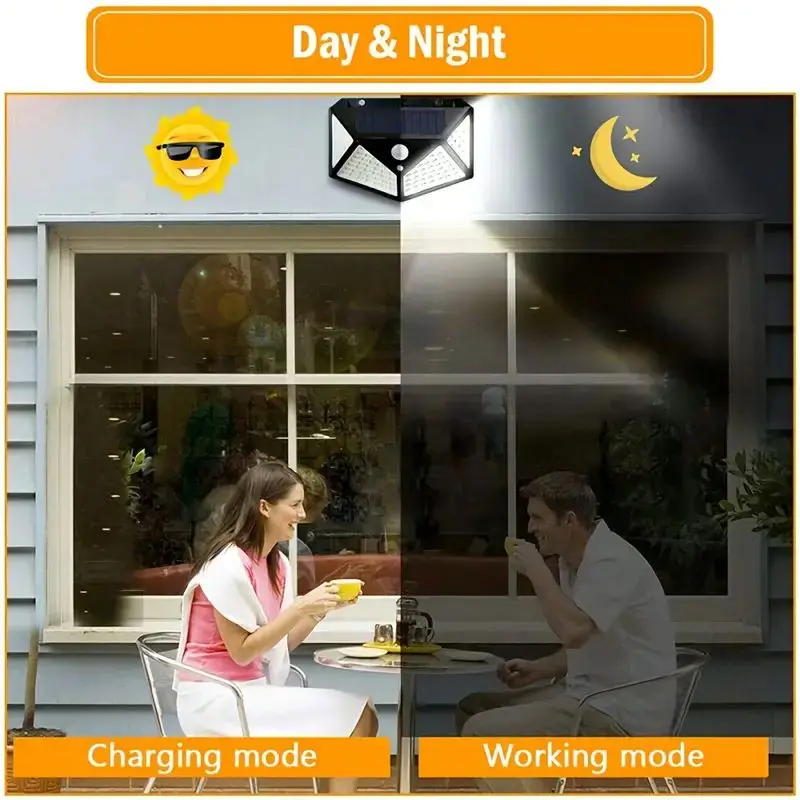 100LED buitenlamp op zonne-ene - Outdoor Lighting Waterproof recensie en prijs