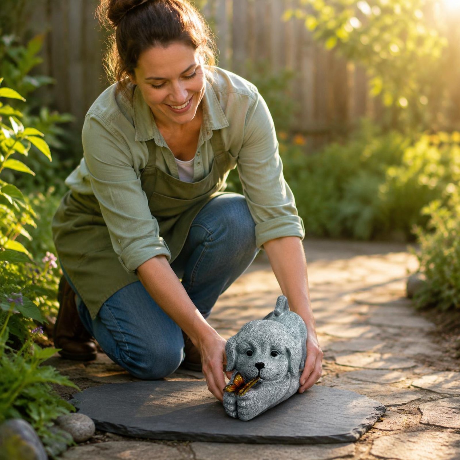 Solar Dog Statue Resin Craft S - Outdoor Lighting Ip65 recensie en prijs